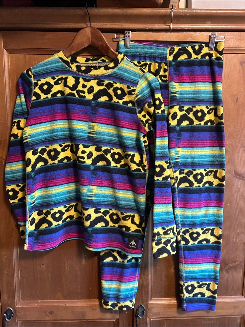 Burton Fleece Base Layer Set, Large